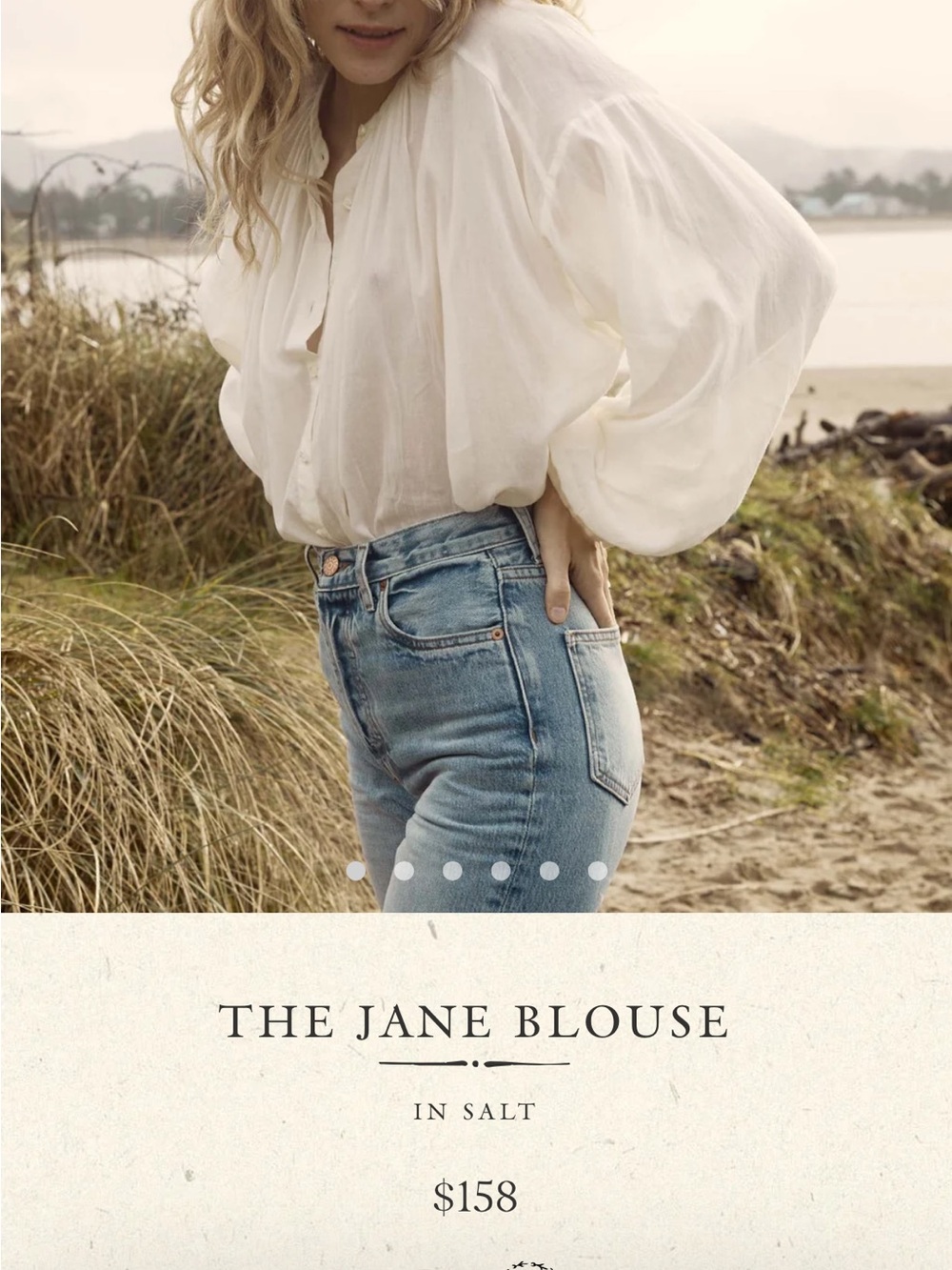 Doen Jane Top in Salt